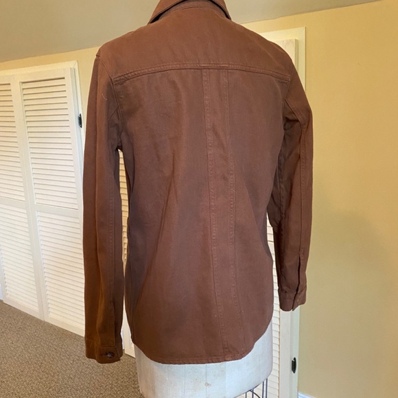 Sezane Camel Jean Jacket - Picture 2 of 4